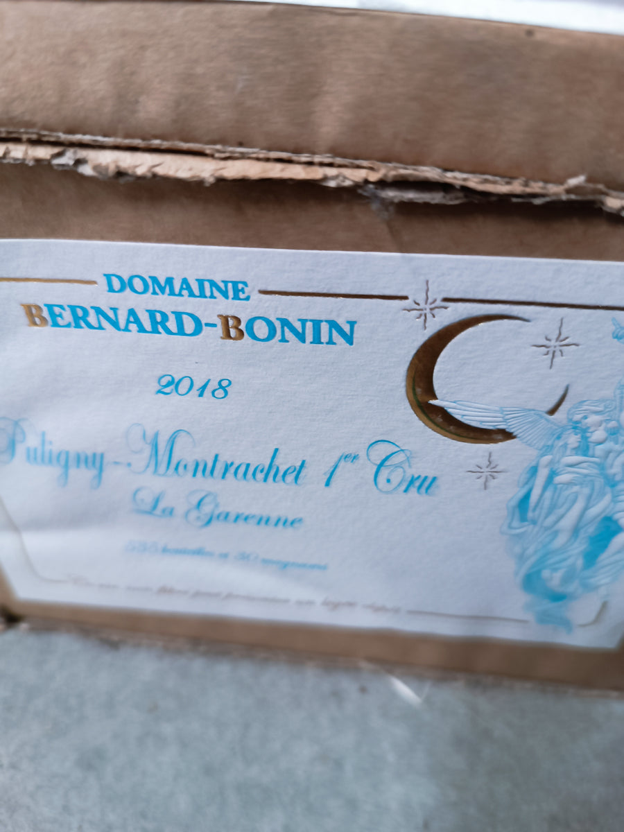 Bernard-Bonin Puligny-Montrachet 1er Cru La Garennes 2018