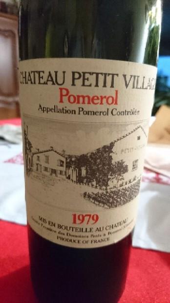 PETIT VILLAGE POMEROL 1979