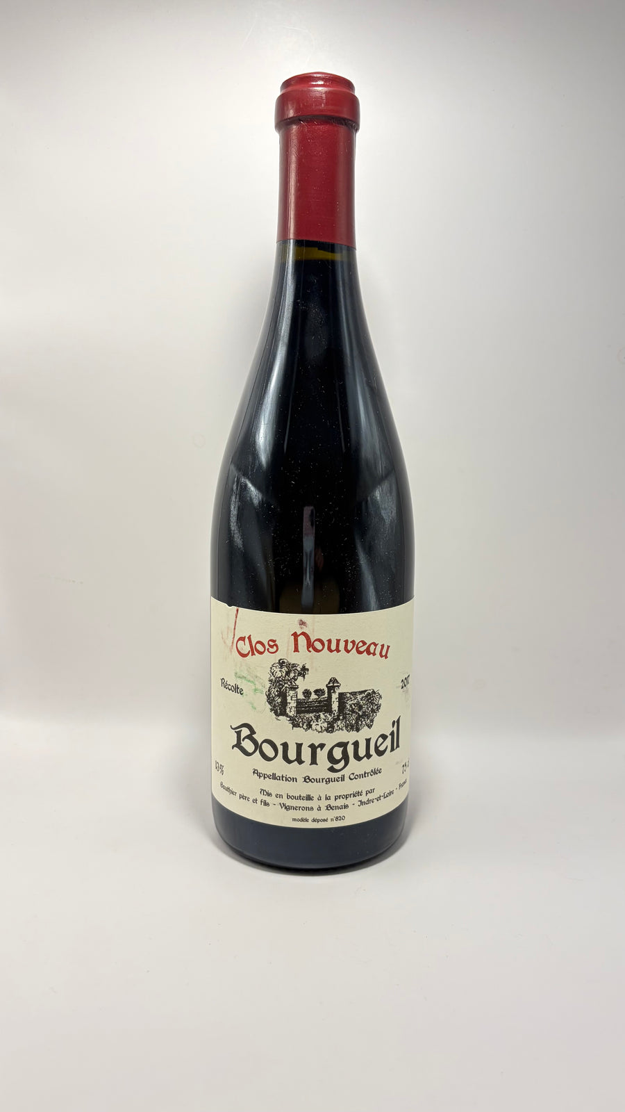 Bel Air Gauthier Père et Fils Clos Nouveau Bourgueil 2017
