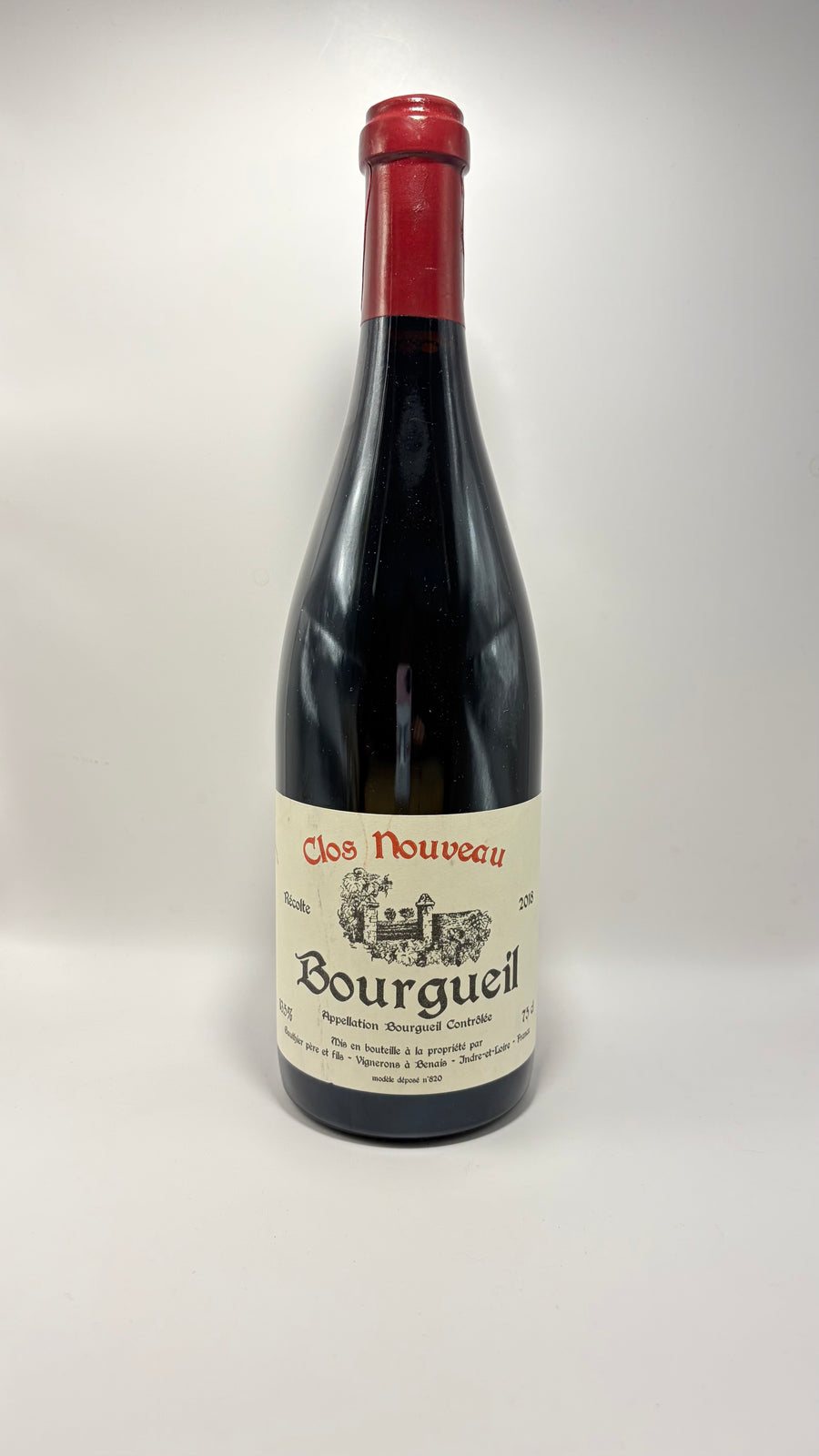 Bel Air Gauthier Père et Fils Clos Nouveau Bourgueil 2018