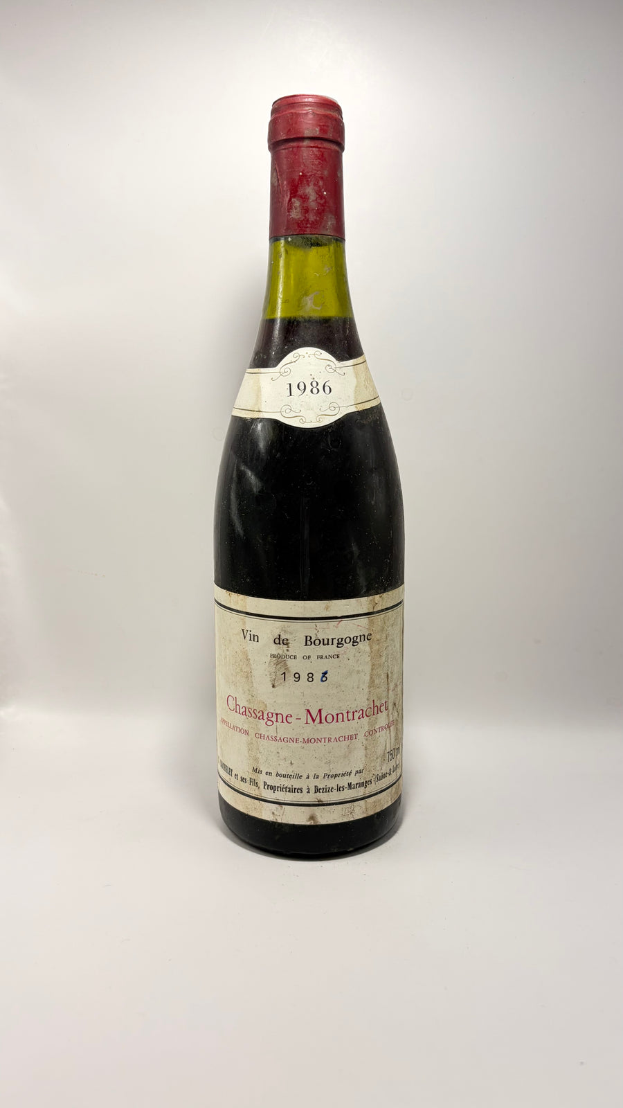 Bertrand Bachelet	Côte de Beaune Village 1985