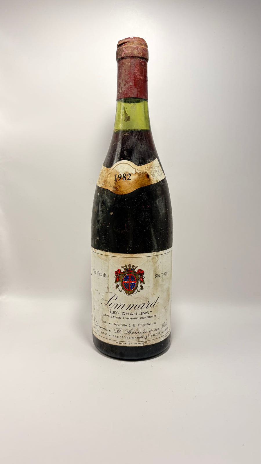 Bertrand Bachelet	Pommard Les Chanlins 1982