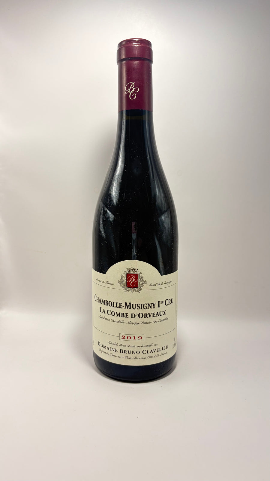Bruno Clavelier Chambolle-Musigny La Combe d'Orveau 2019