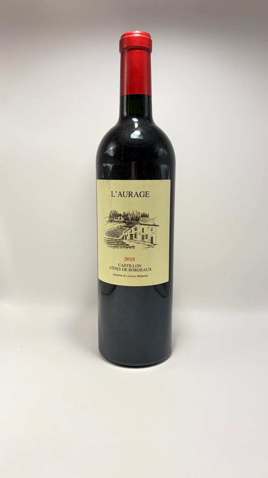 L'aurage	Castillon Côtes-de-Bordeaux 2018